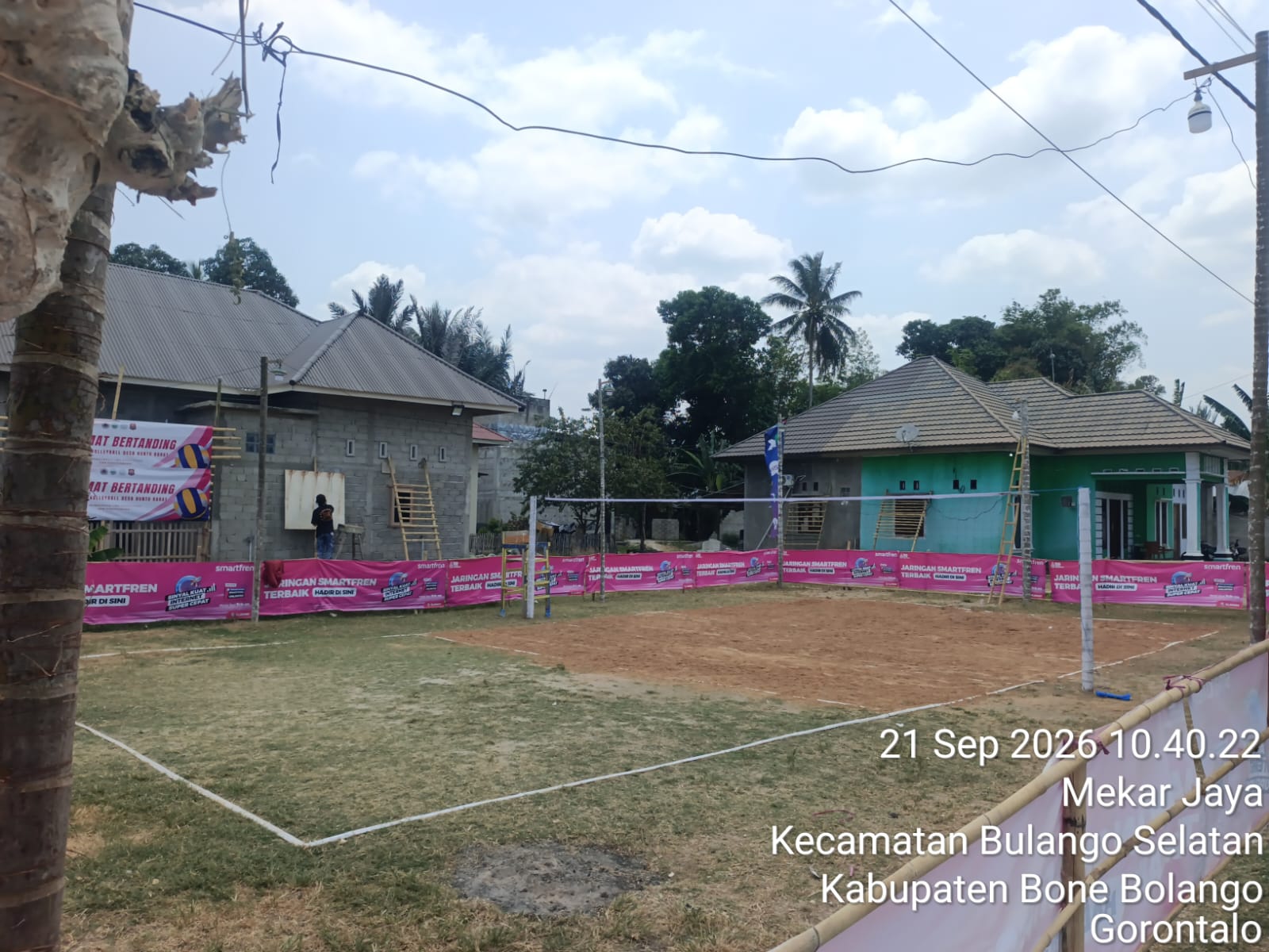 Dokumentasi Volley Ball Desa Huntu Rarat